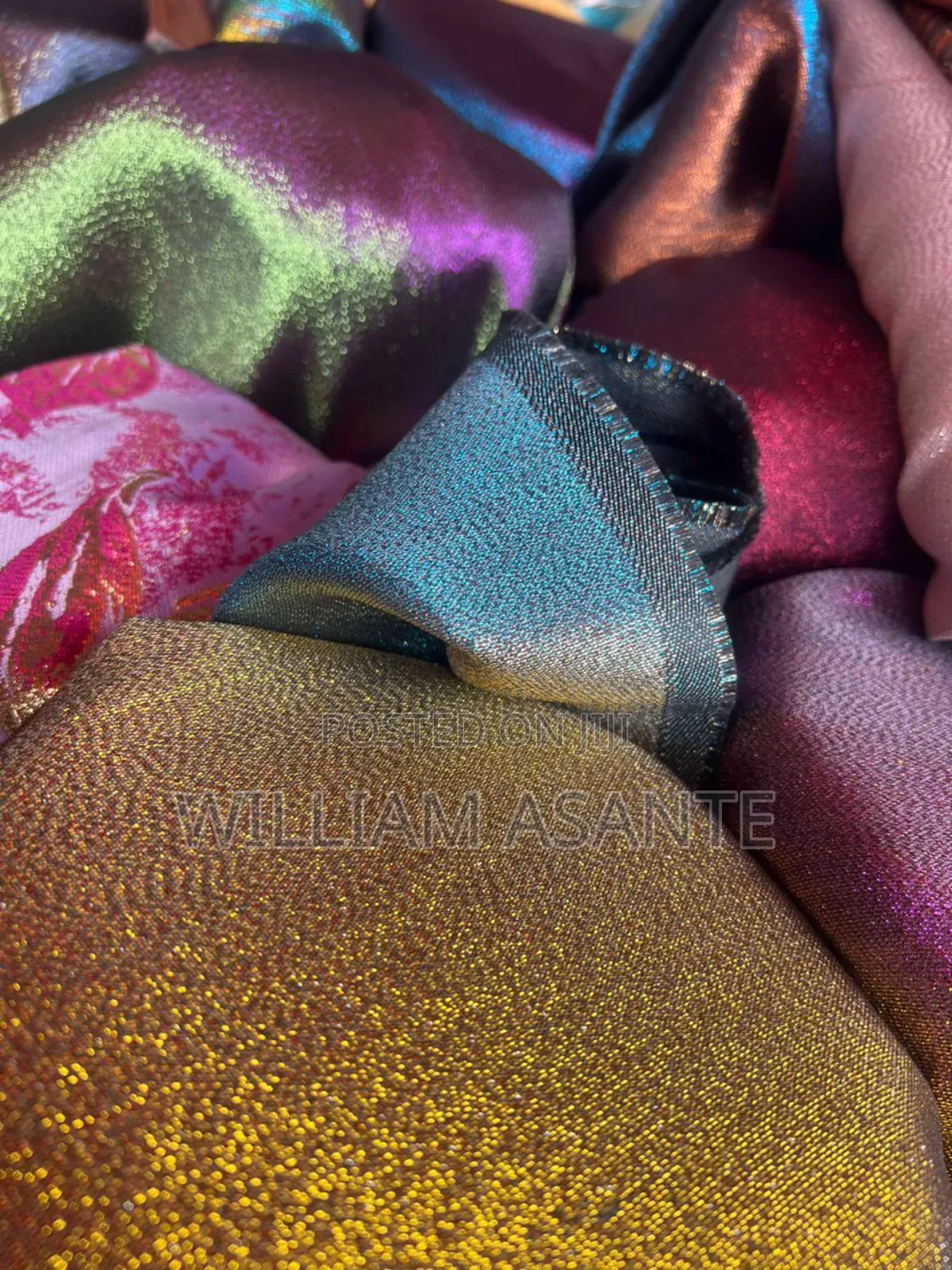 Shiny Brocade Fabrics