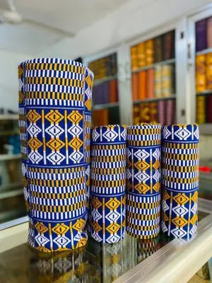 Original Emerald Green Bonwire Kente