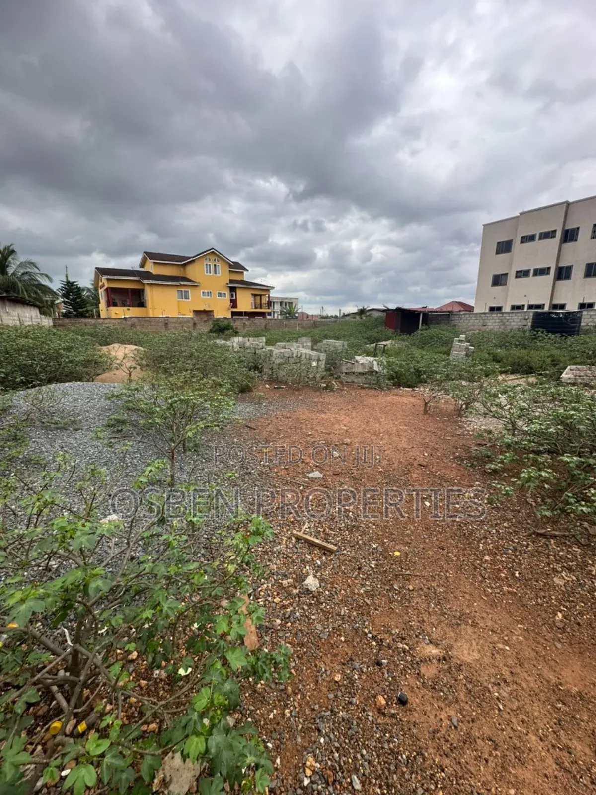 2 Half Plots of Titled Land for Sale at Spintex
