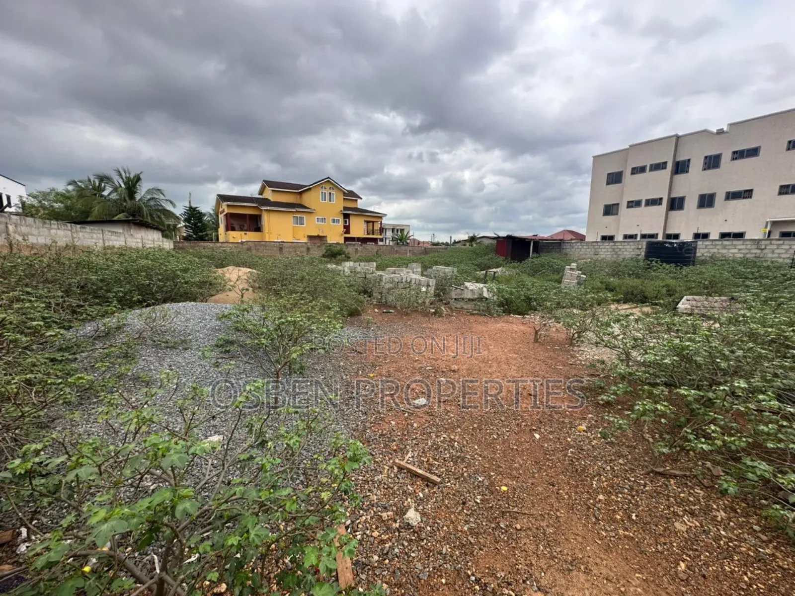 2 Half Plots of Titled Land for Sale at Spintex