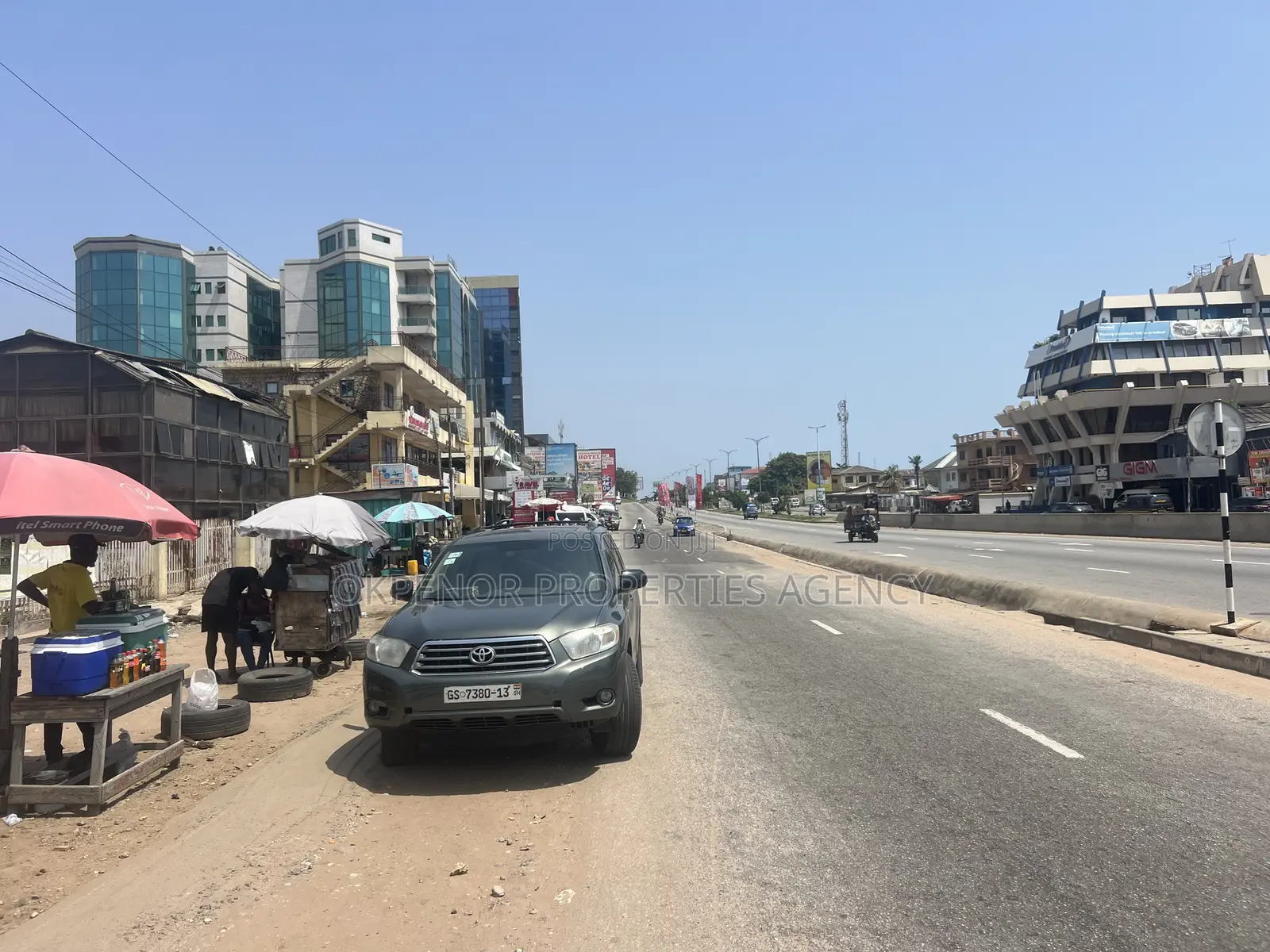 Roadside Land for Sale at Accra