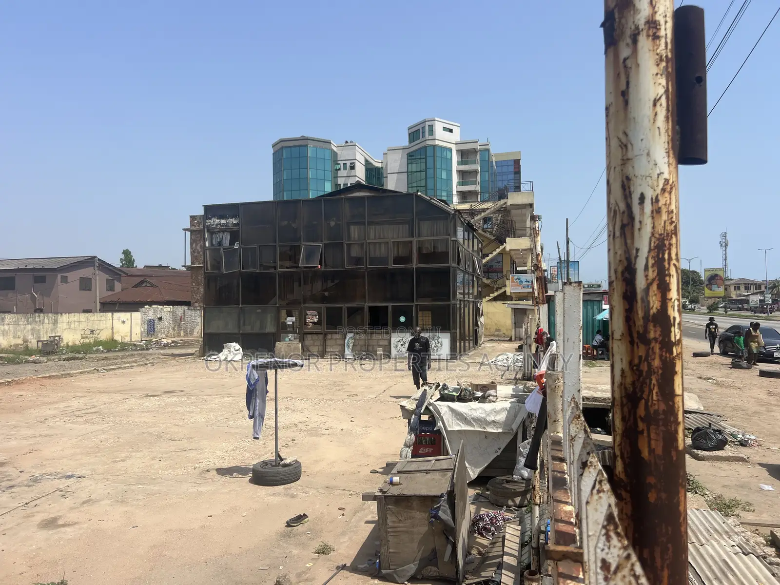 Roadside Land for Sale at Accra