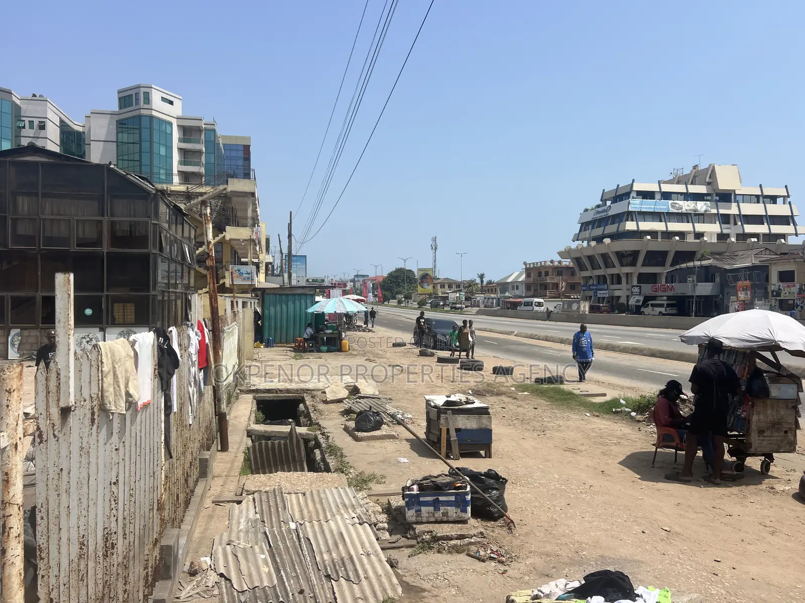 Roadside Land for Sale at Accra