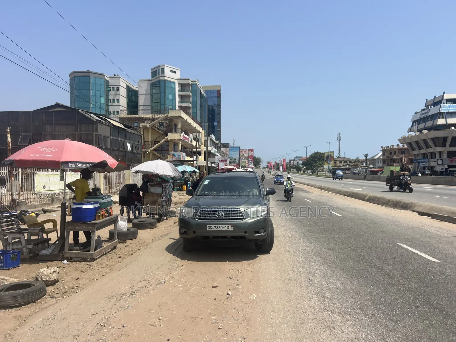 Roadside Land for Sale at Accra