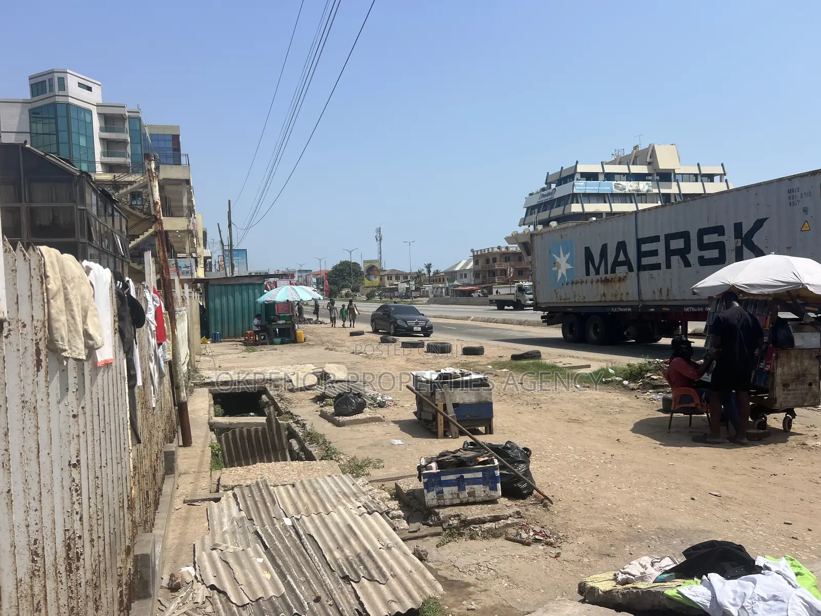 Roadside Land for Sale at Accra