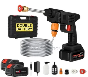 Double Battery Pressure Washer Gun Car