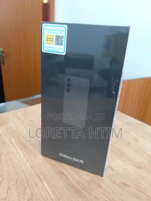 New Samsung Galaxy S24 FE 256 GB Black