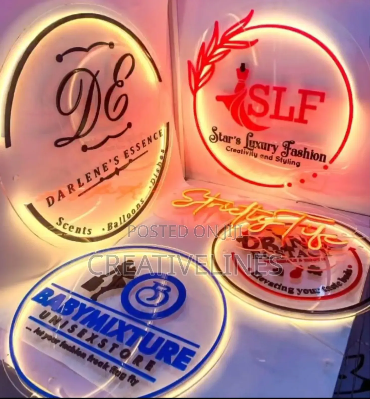 Multiple Neon Lightings