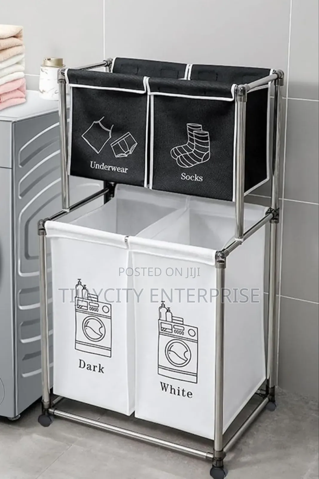 Two-Tier Laundry Sorter