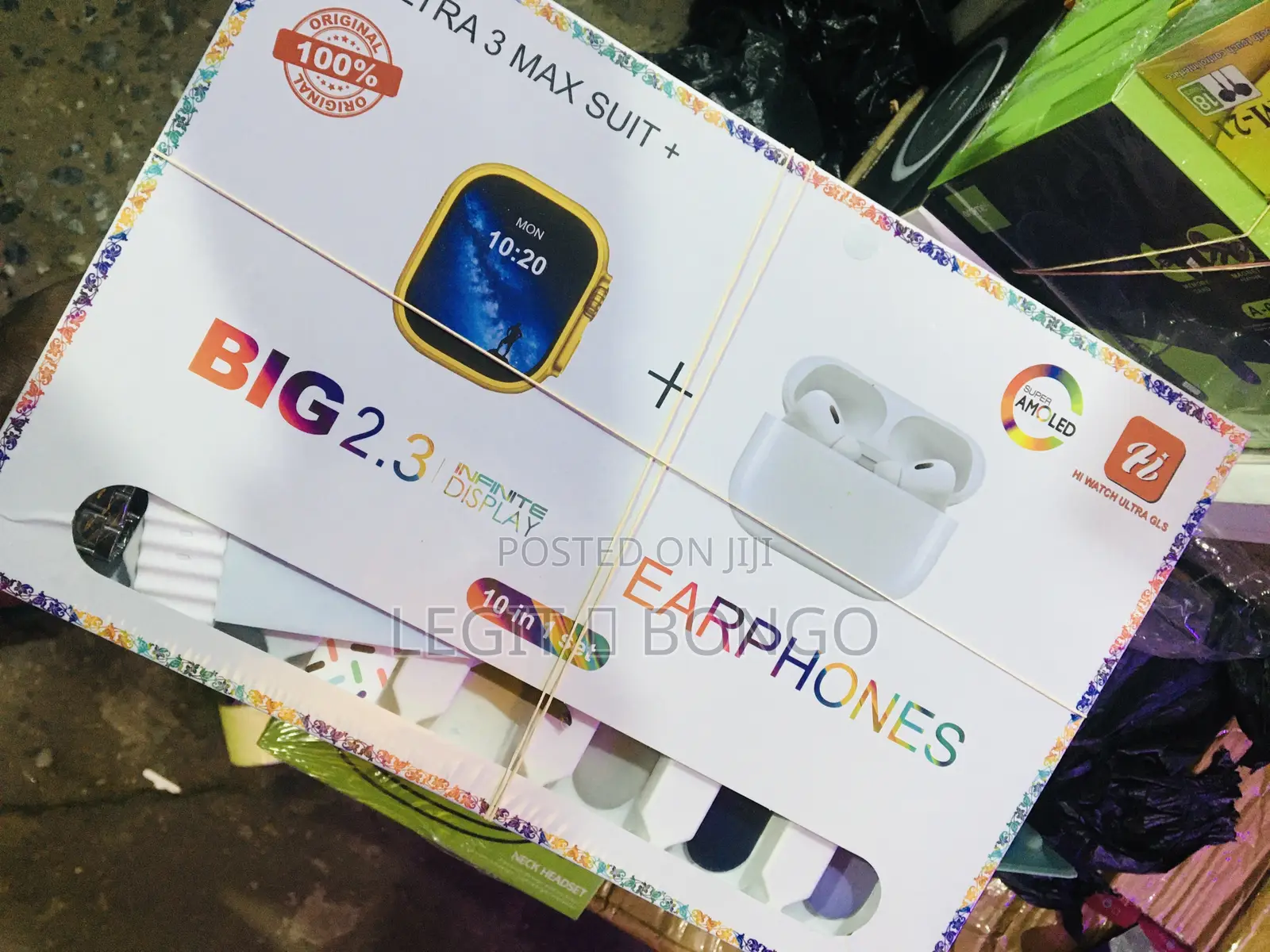 Ultra Smart Watch and Airpods