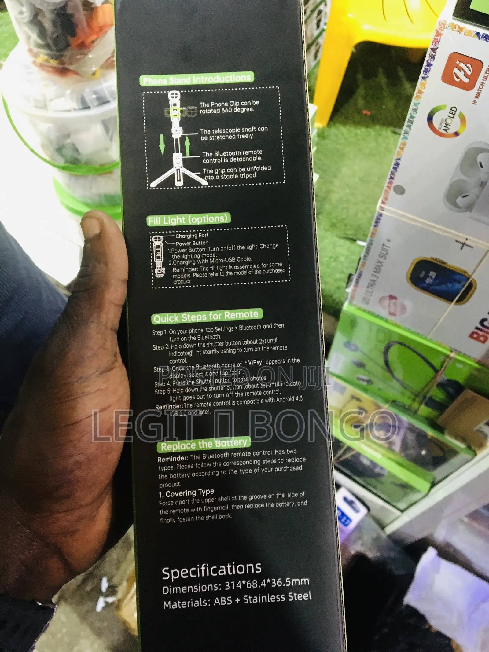 Phone Stand/Selfie Stick