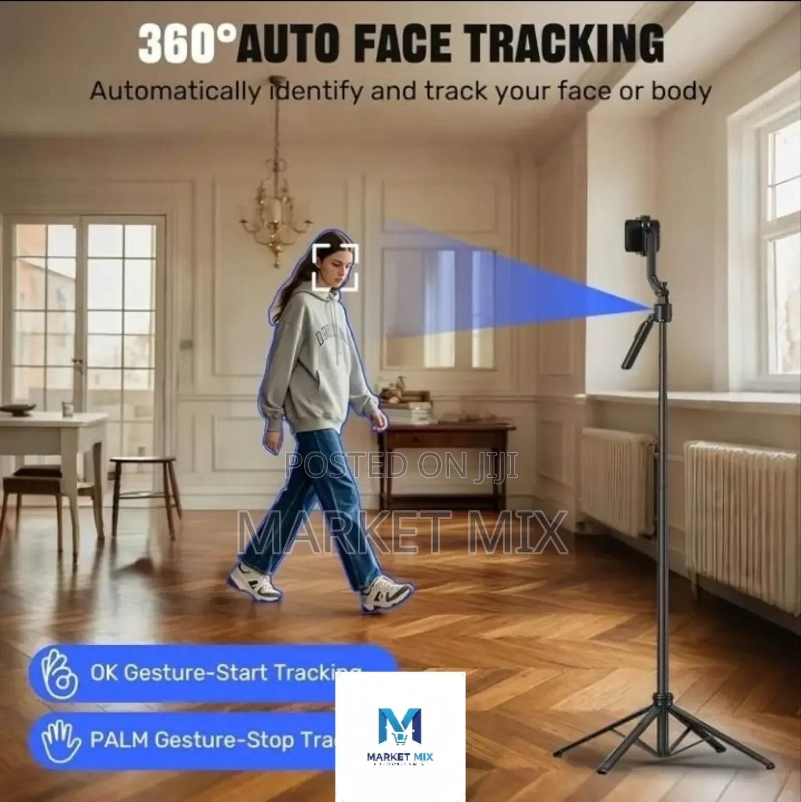 Tripod Stand With Face Tracking