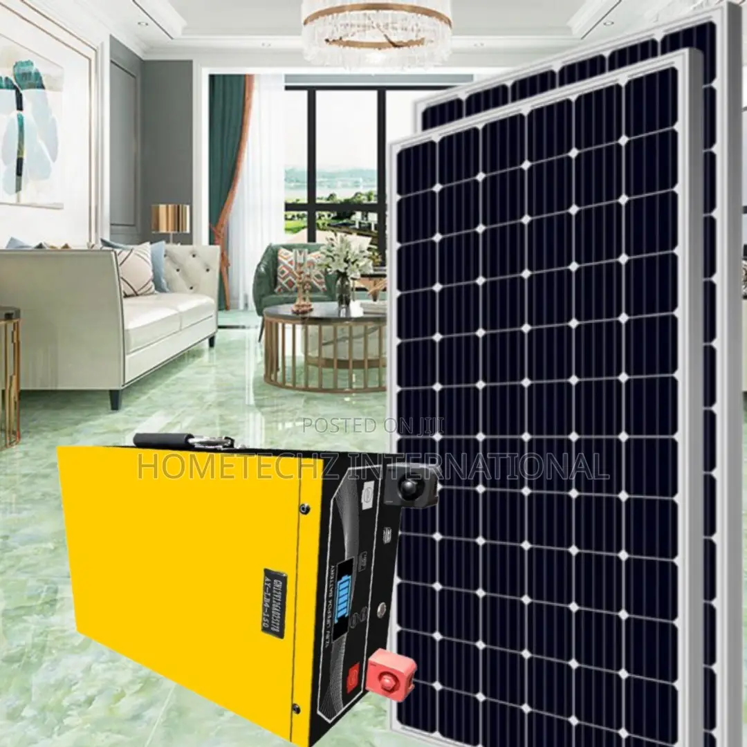 Complete 2,000watts Lithium Solar Generator Promo!