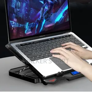 Laptop Cooler Stand – Silent Adjustable
