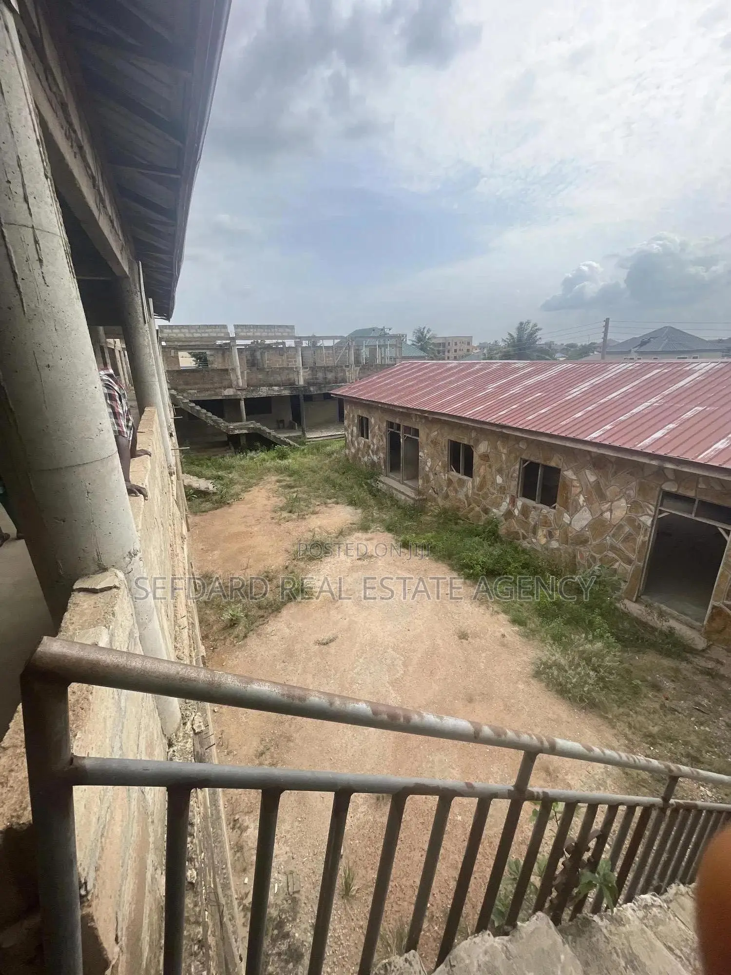 Prime School Complex on 8 Plots – Amasaman Cocobod Main Road for Sale.