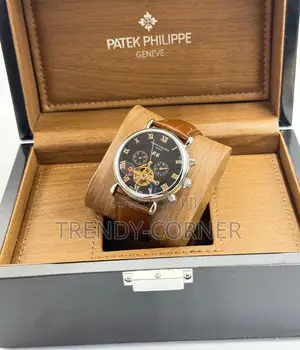 Patek Philippe Leather Strap Watch