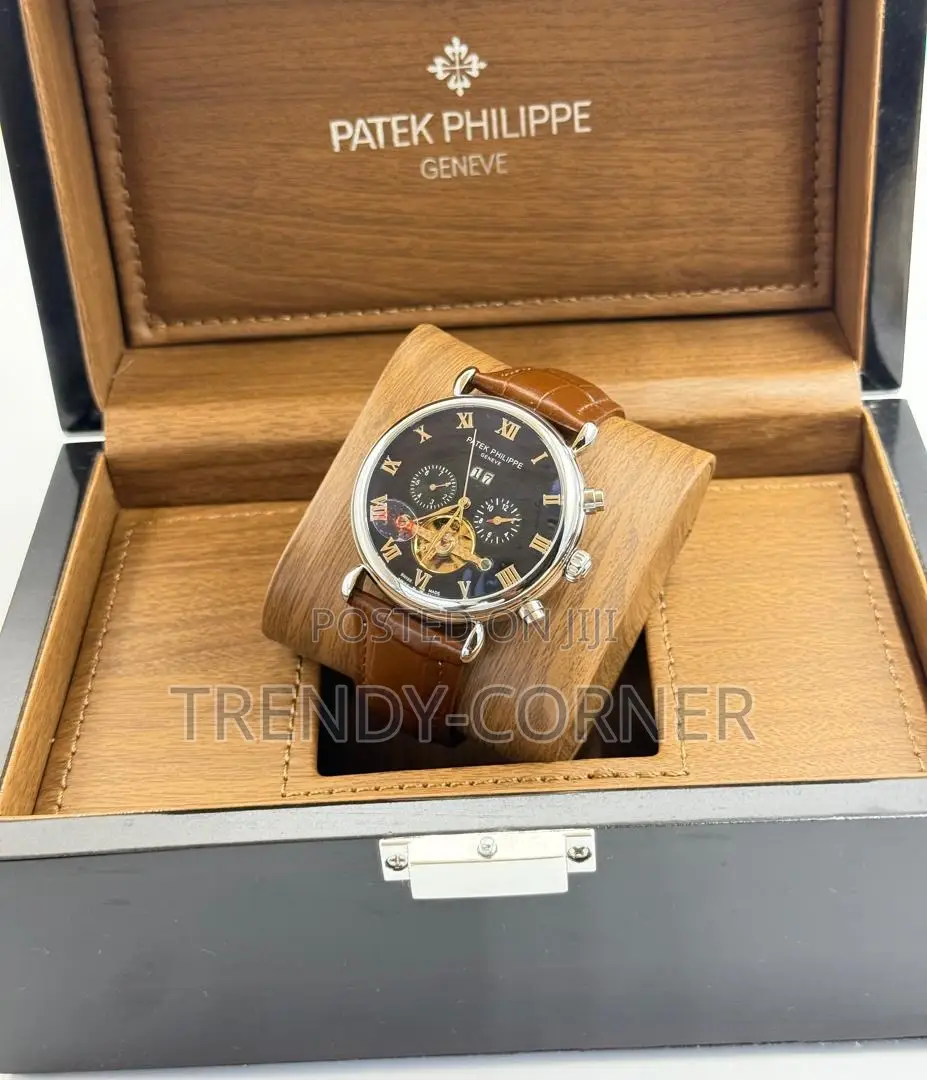 Patek Philippe Leather Strap Watch