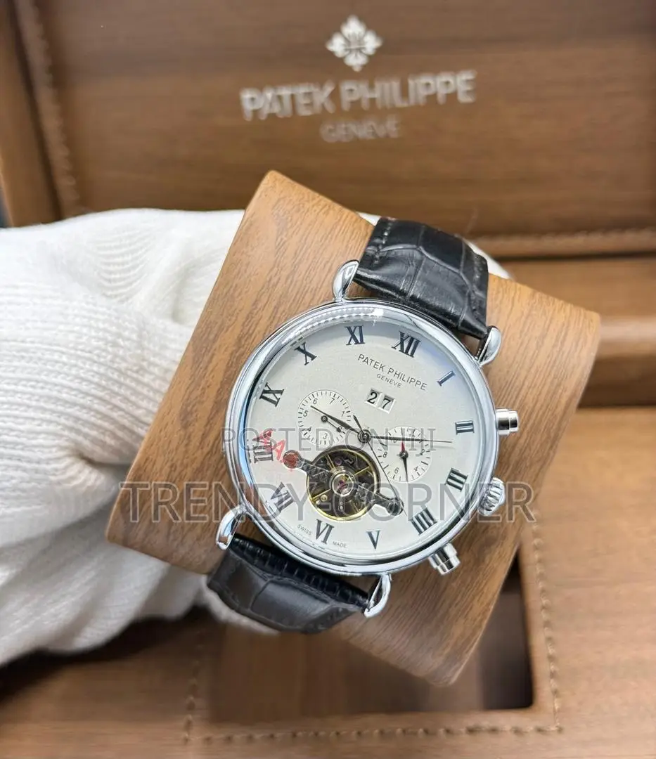 Patek Philippe Leather Strap Watch