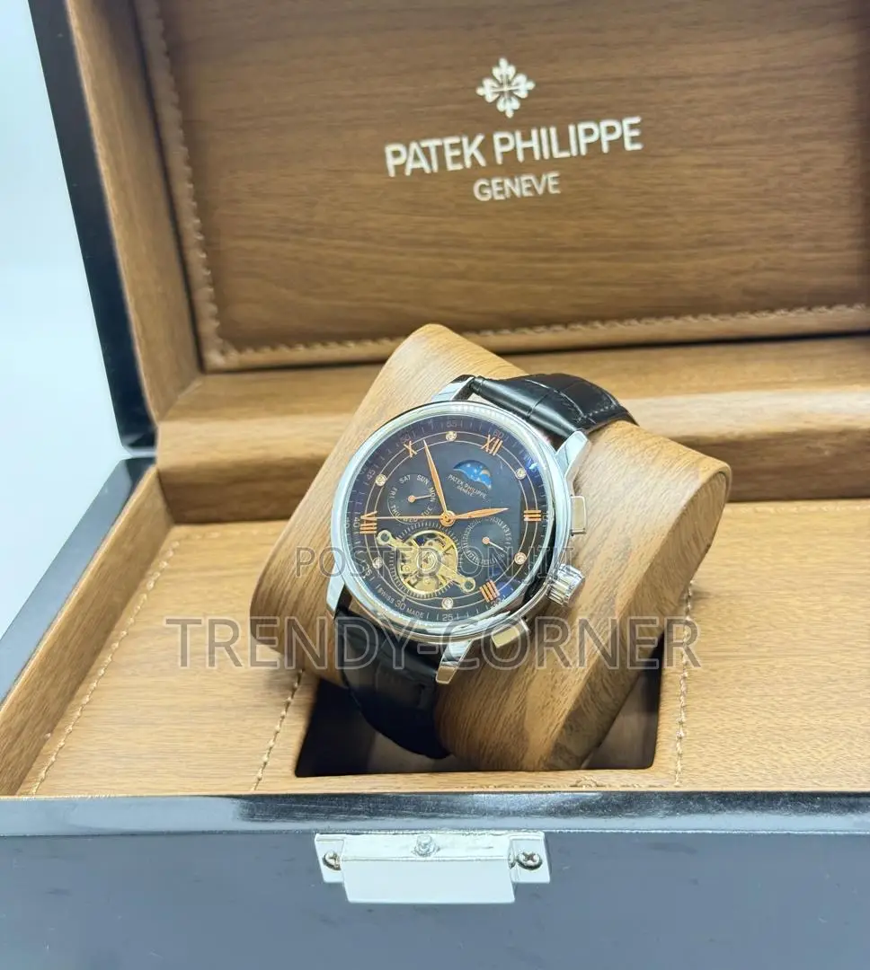 Patek Philippe Leather Strap Watch