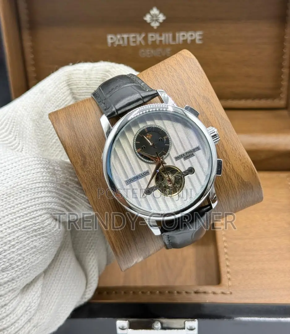 Patek Philippe Leather Strap Watch