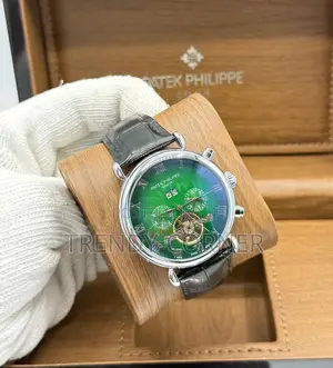 Patek Philippe Leather Strap Watch