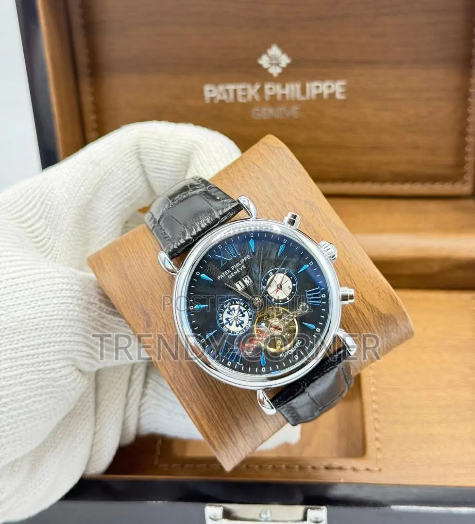 Patek Philippe Leather Strap Watch