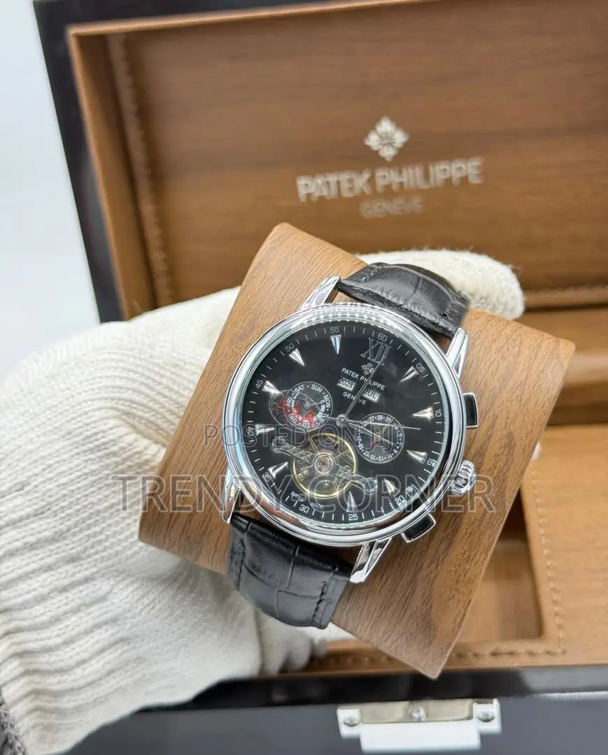 Patek Philippe Leather Strap Watch