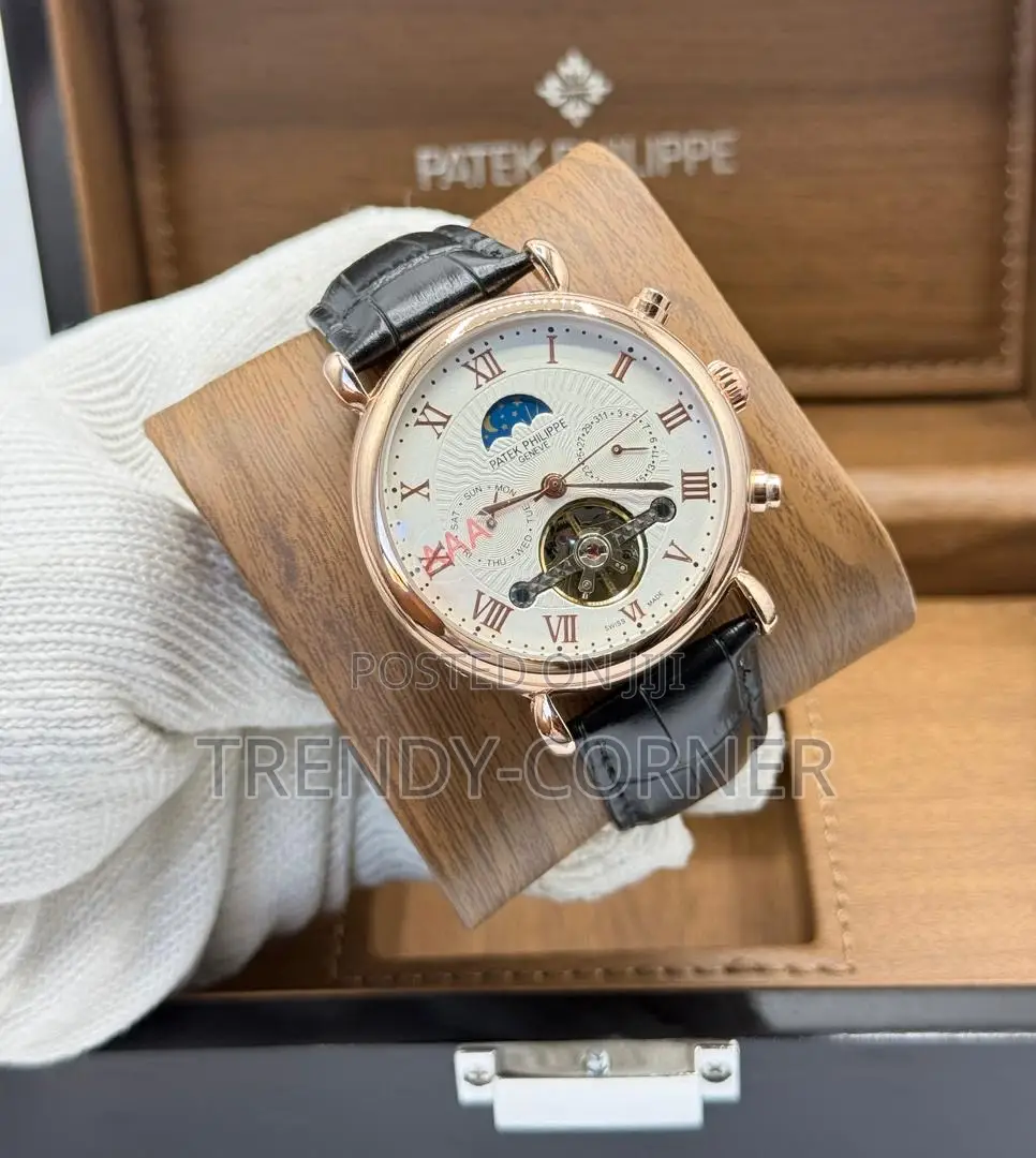 Patek Philippe Leather Strap Watch