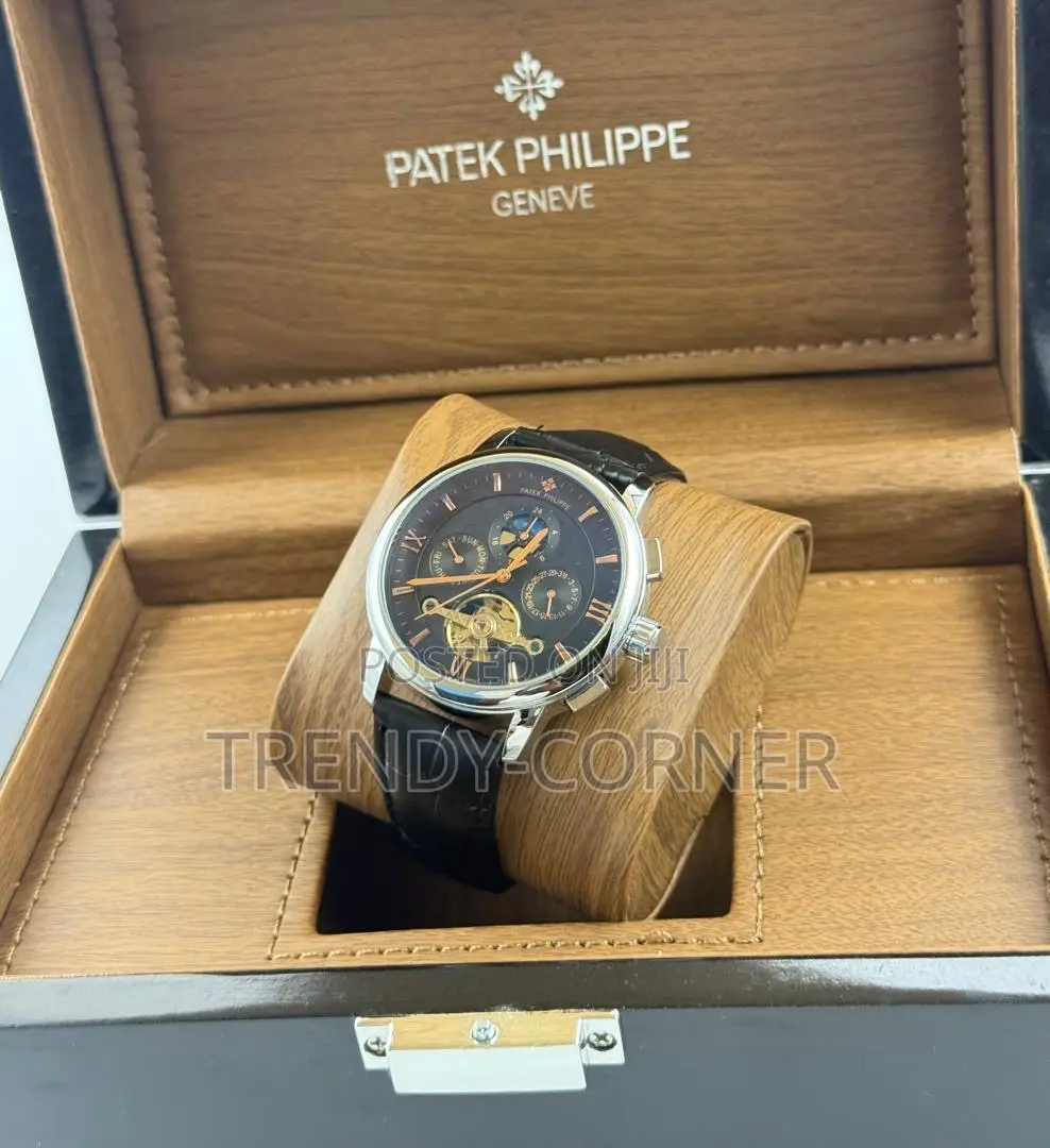 Patek Philippe Leather Strap Watch