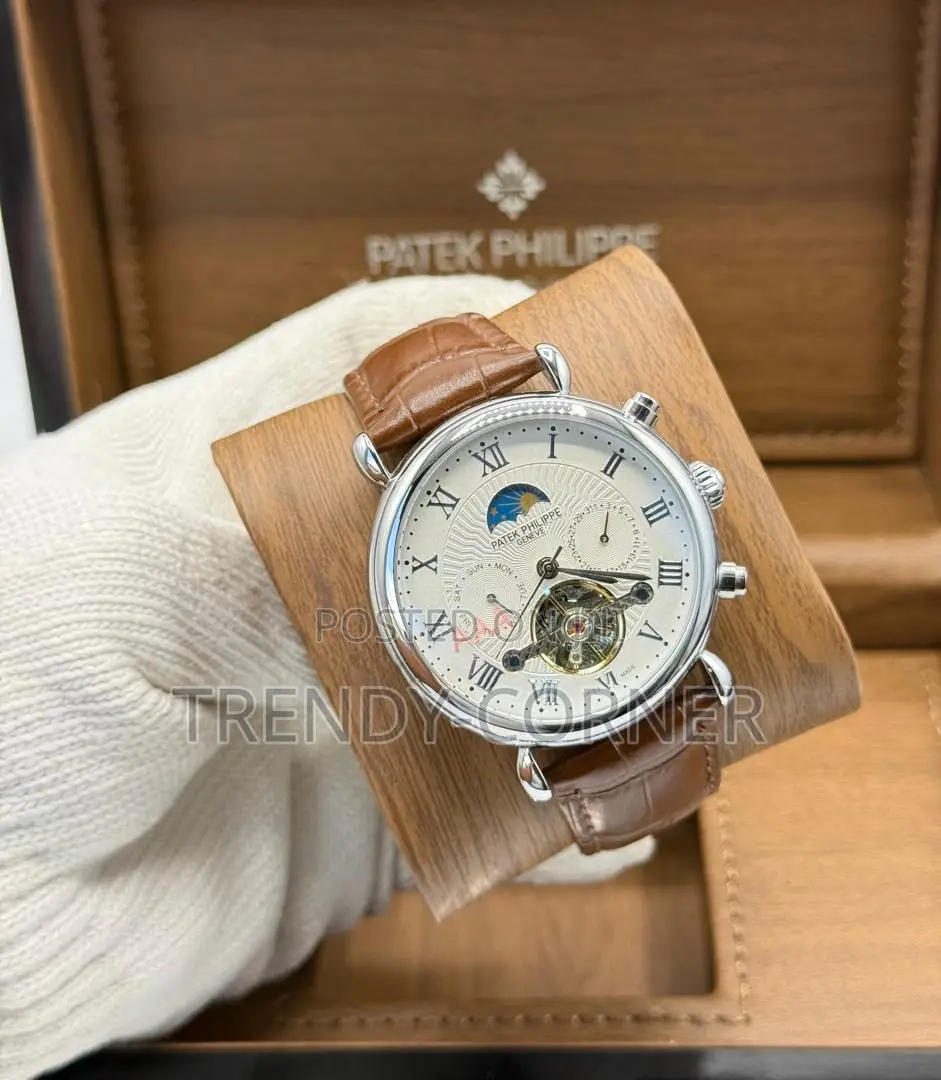 Patek Philippe Leather Strap Watch