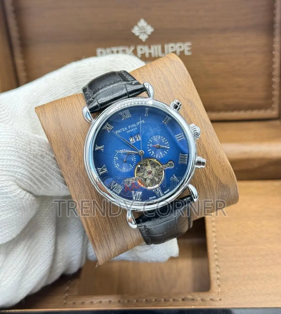 Patek Philippe Leather Strap Watch