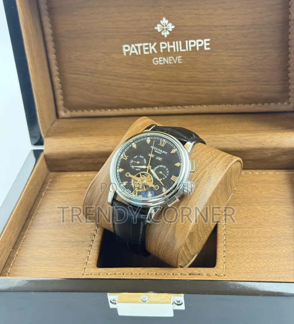Patek Philippe Leather Strap Watch