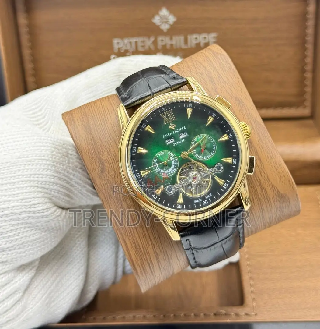 Patek Philippe Leather Strap Watch