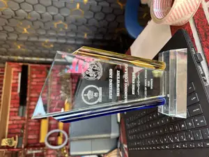 Crystal Glass Plaque