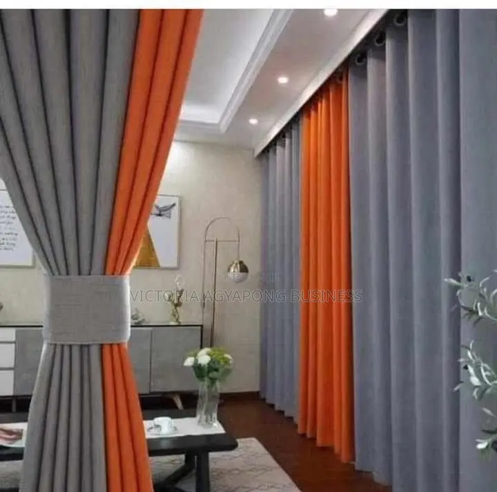 Black Curtains Heavy and Thick