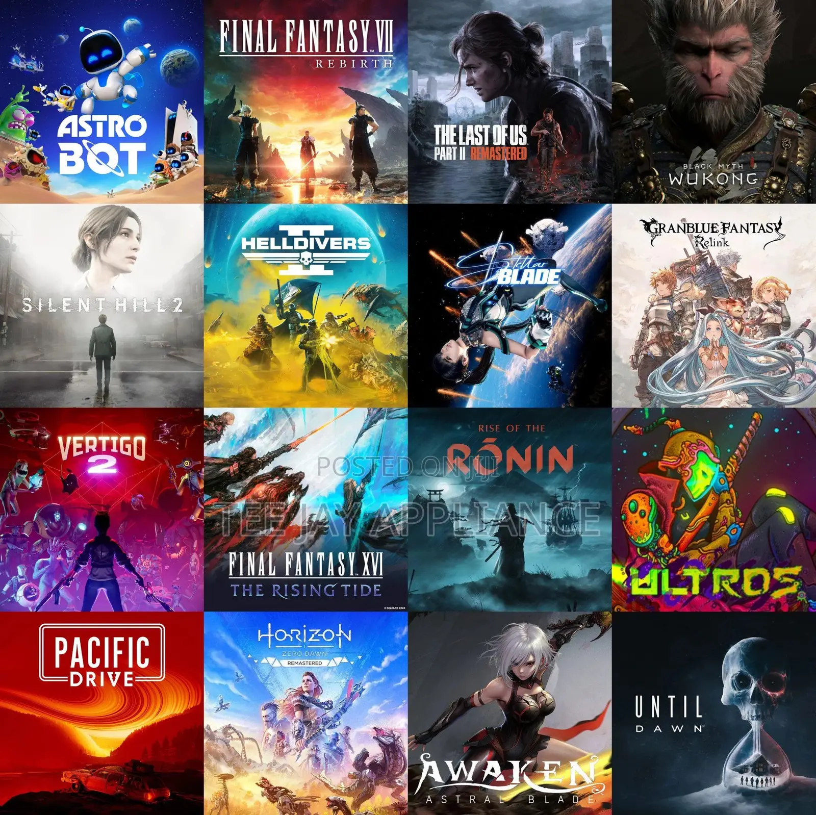 All Ps5 Games Installation