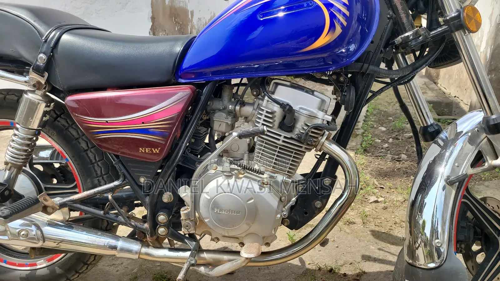 Haojue HJ125-8K 2024 Blue