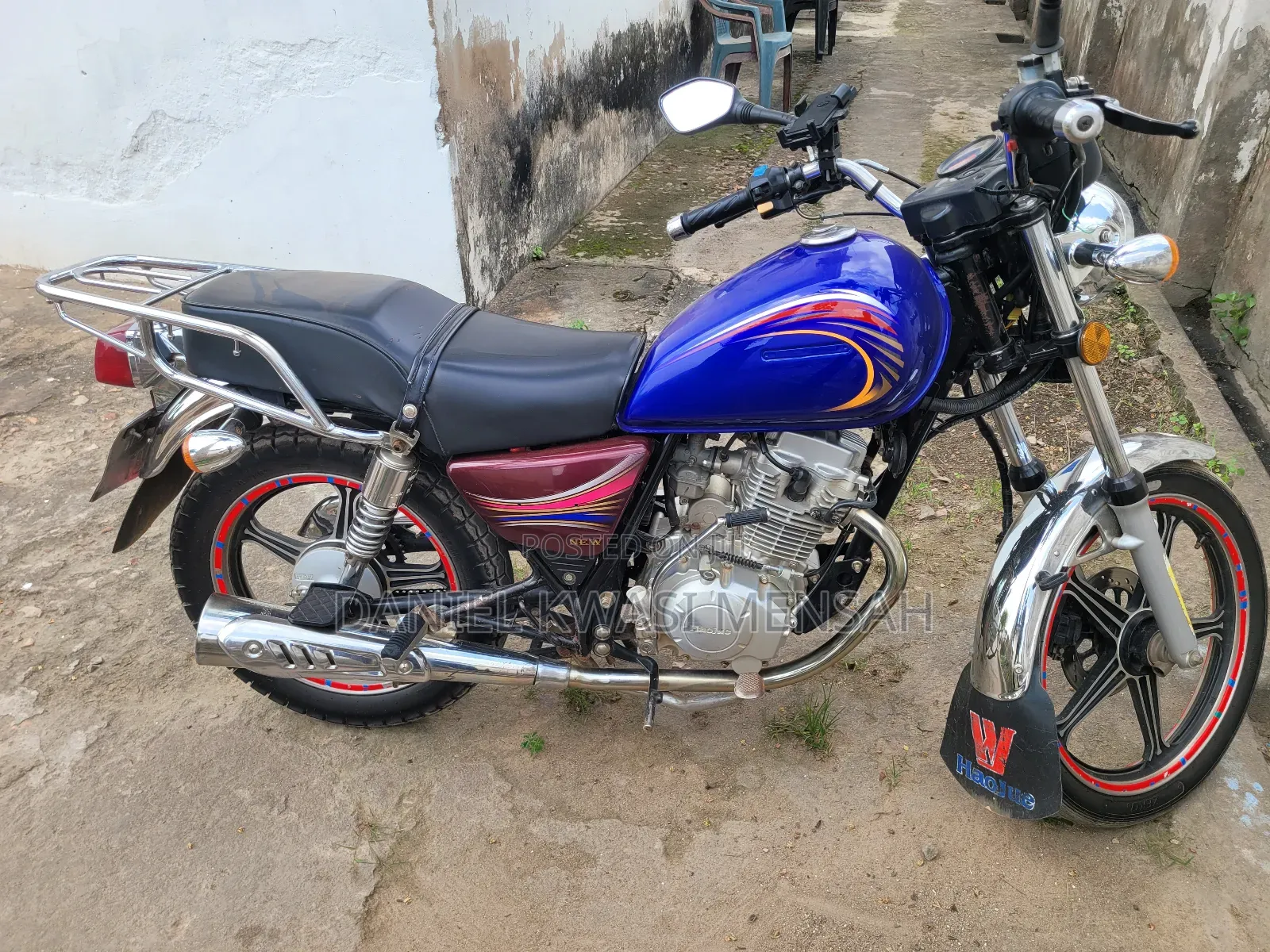 Haojue HJ125-8K 2024 Blue