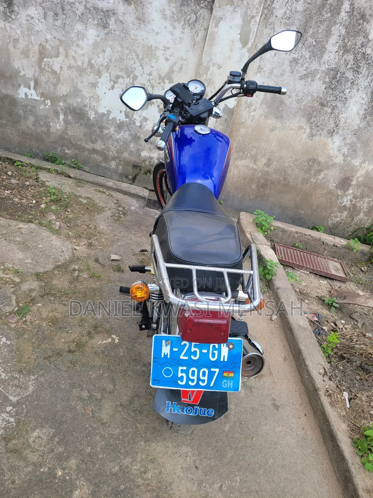 Haojue HJ125-8K 2024 Blue