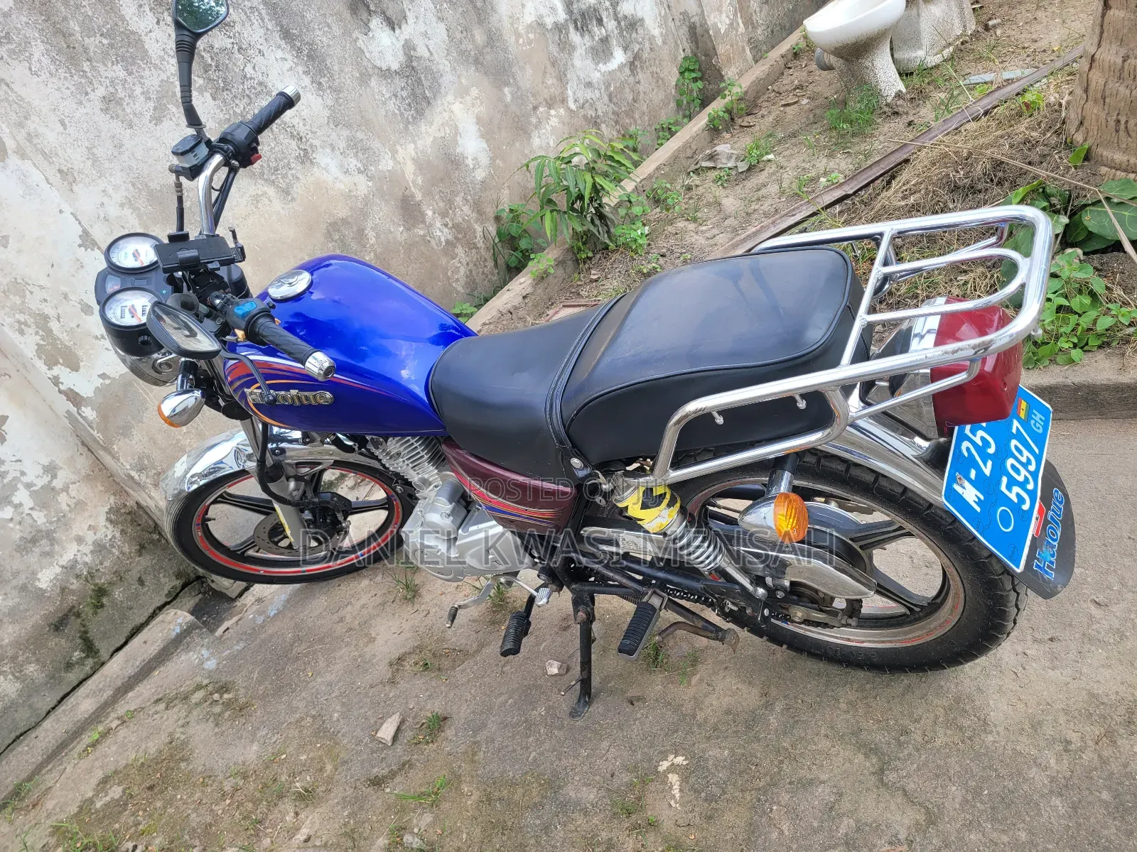 Haojue HJ125-8K 2024 Blue