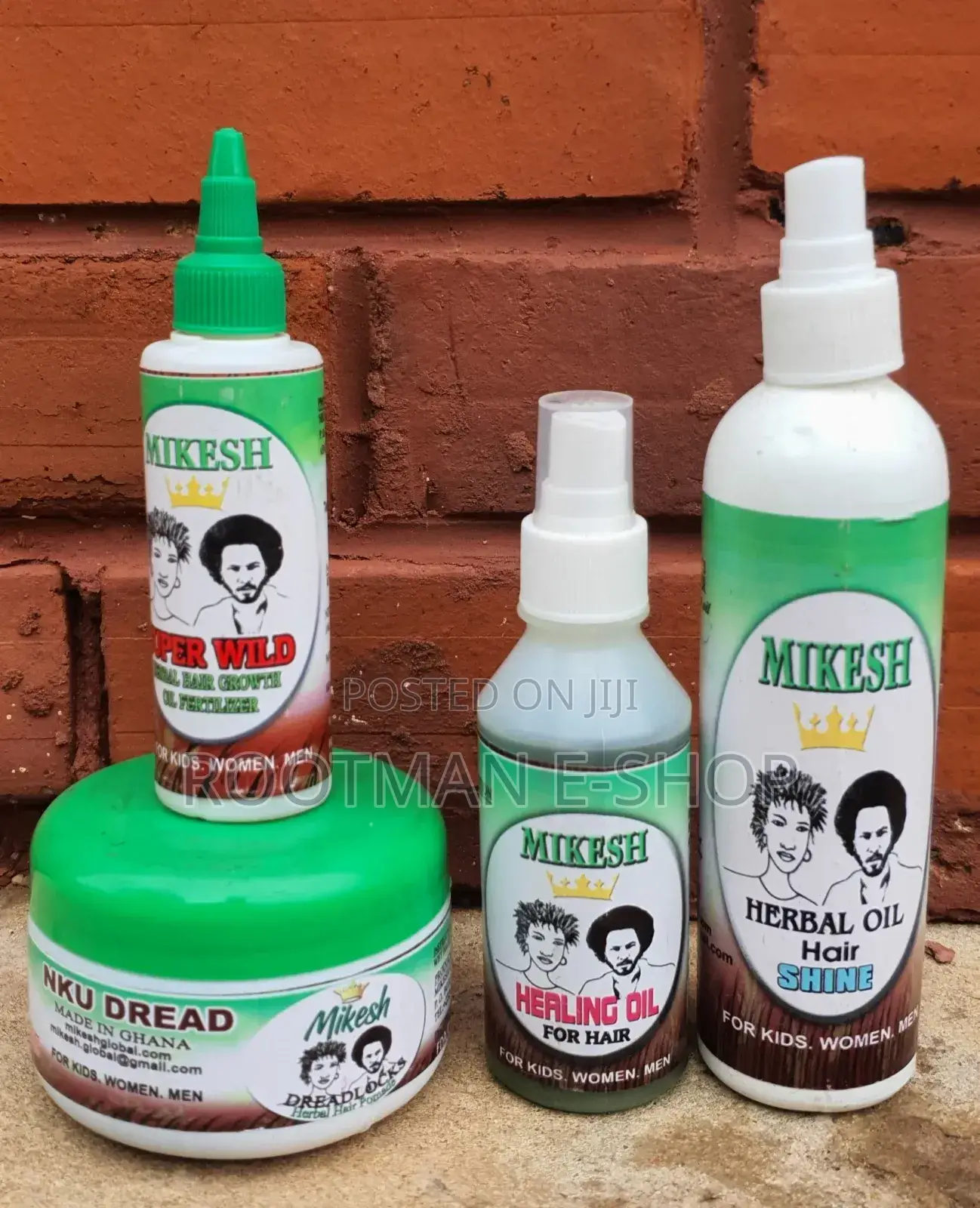 Mikesh- Shin, Fertilizer, Hair Pomade Healing Oil