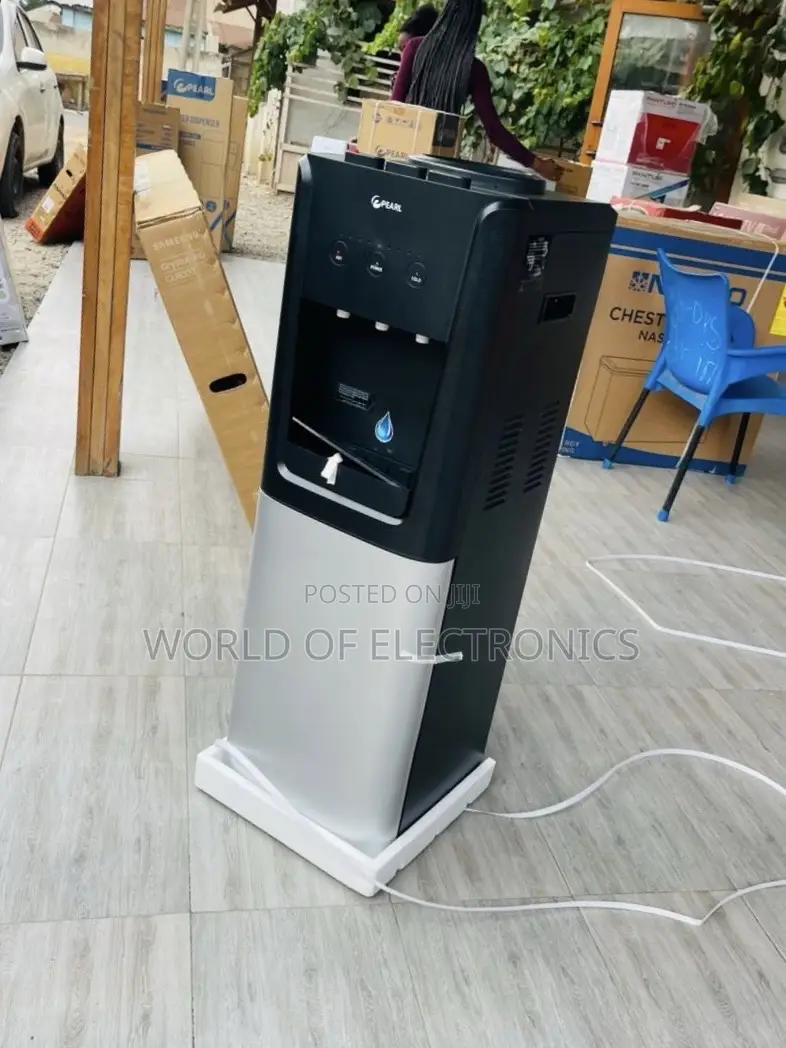 Stainless Pearl Water Dispenser PWD-4006cbsl-24x Black and S