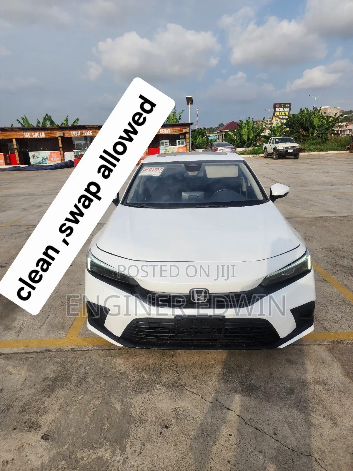 Honda Civic EX 2022 White