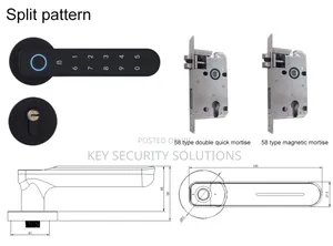 Bt Fingerprint Door Lock (Single Latch)