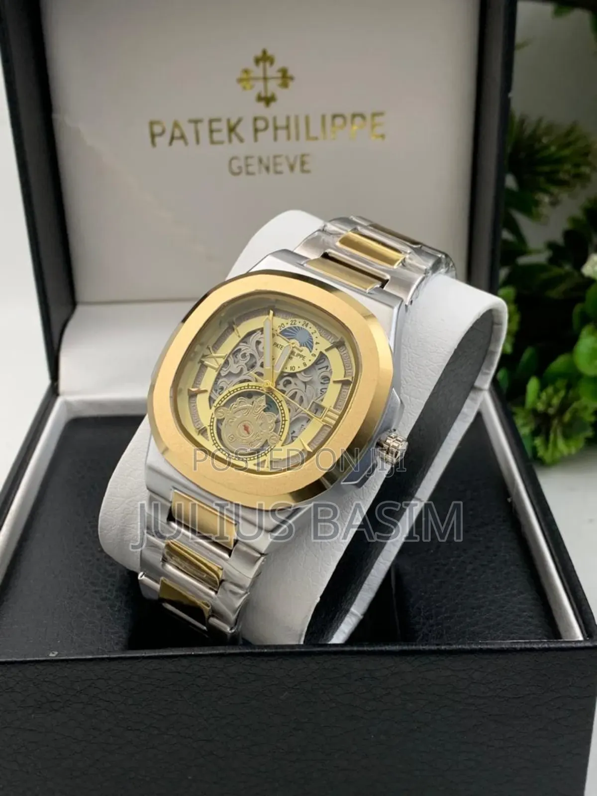 Patek Leather Watch