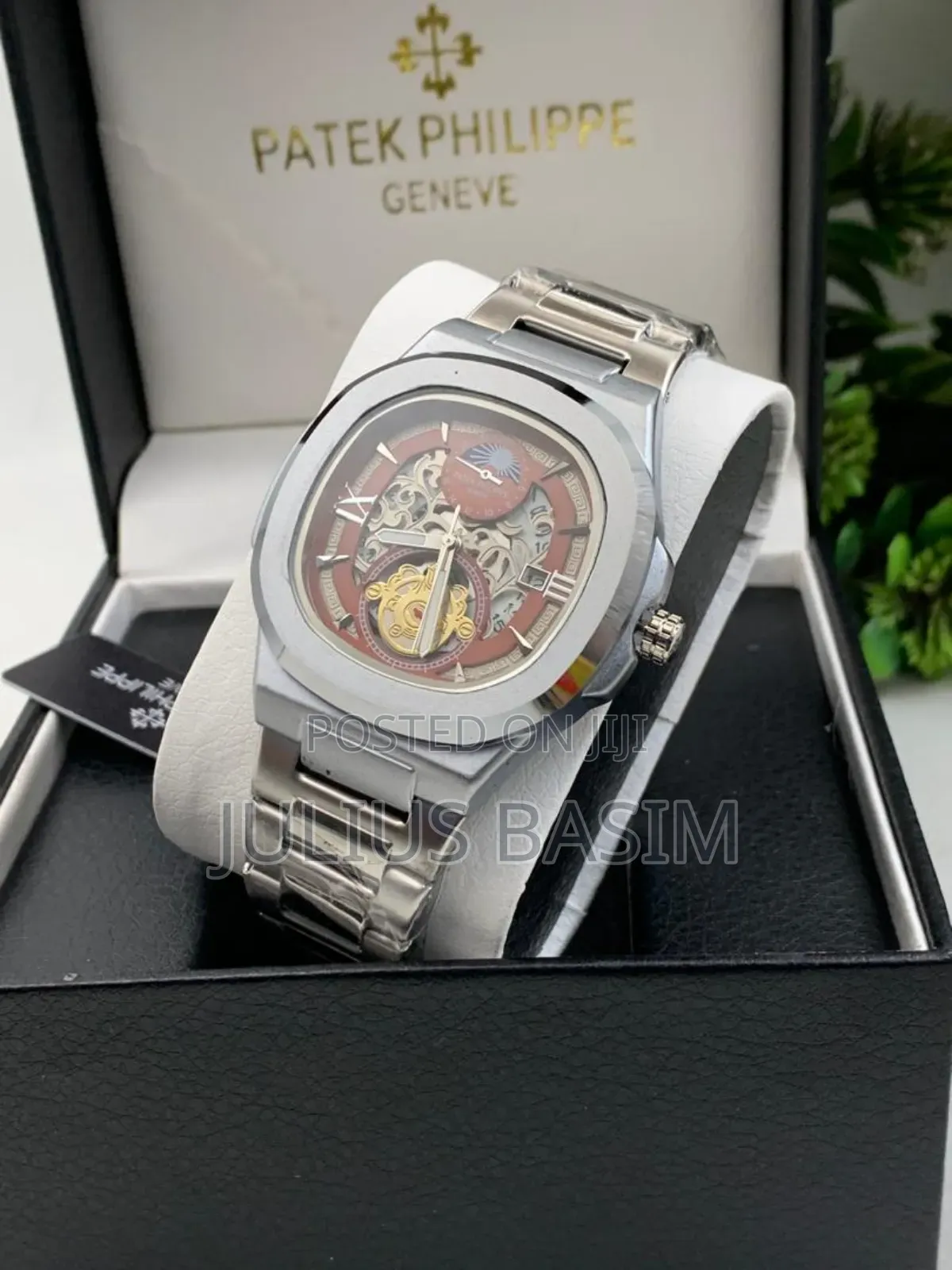 Patek Leather Watch