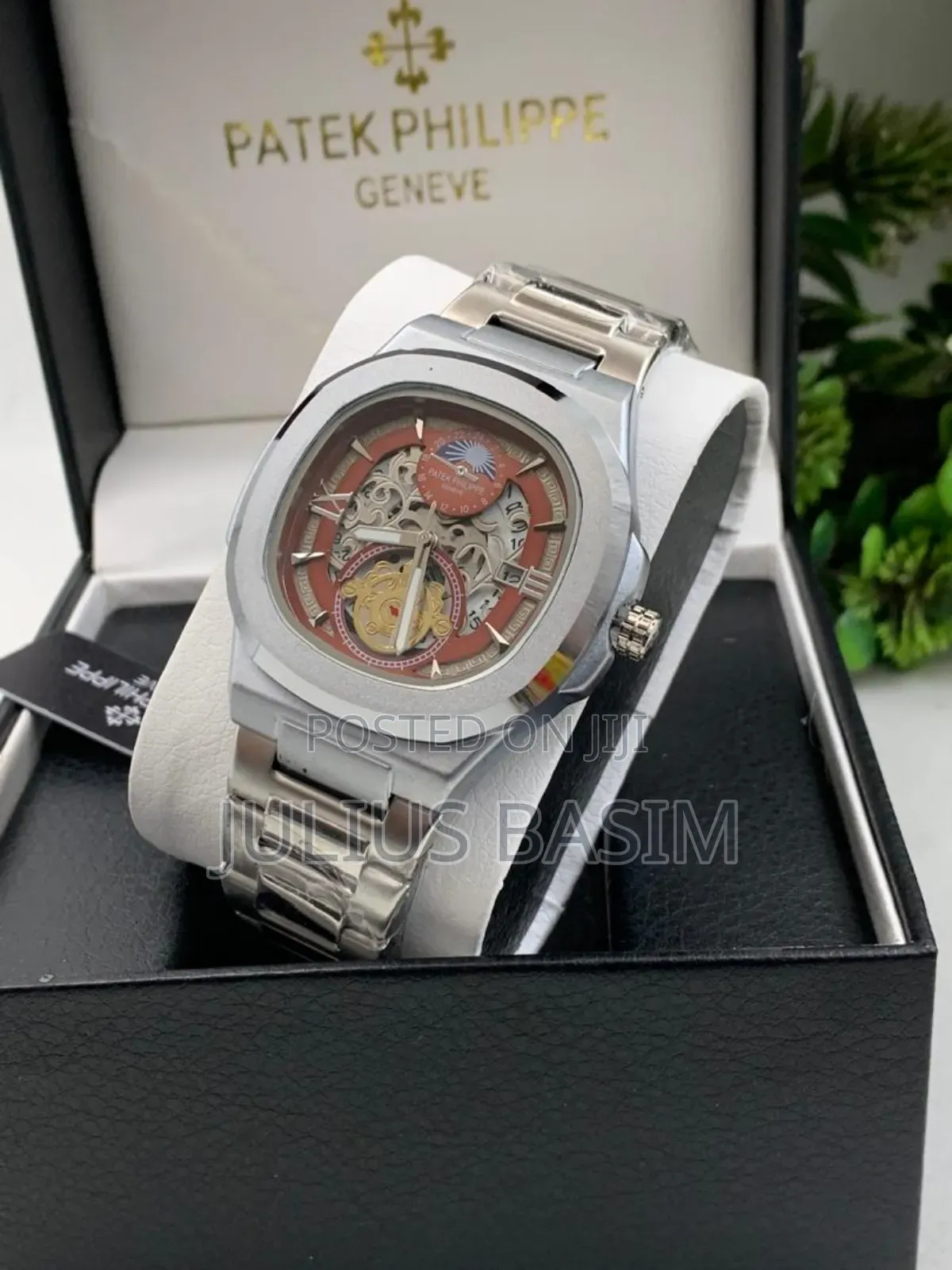 Patek Leather Watch