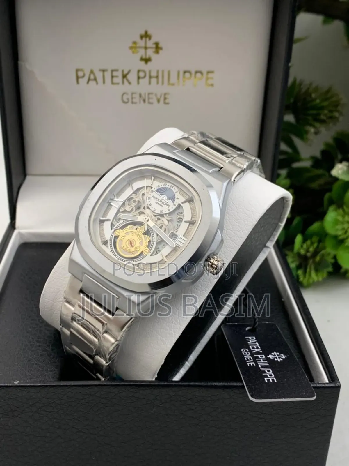 Patek Leather Watch