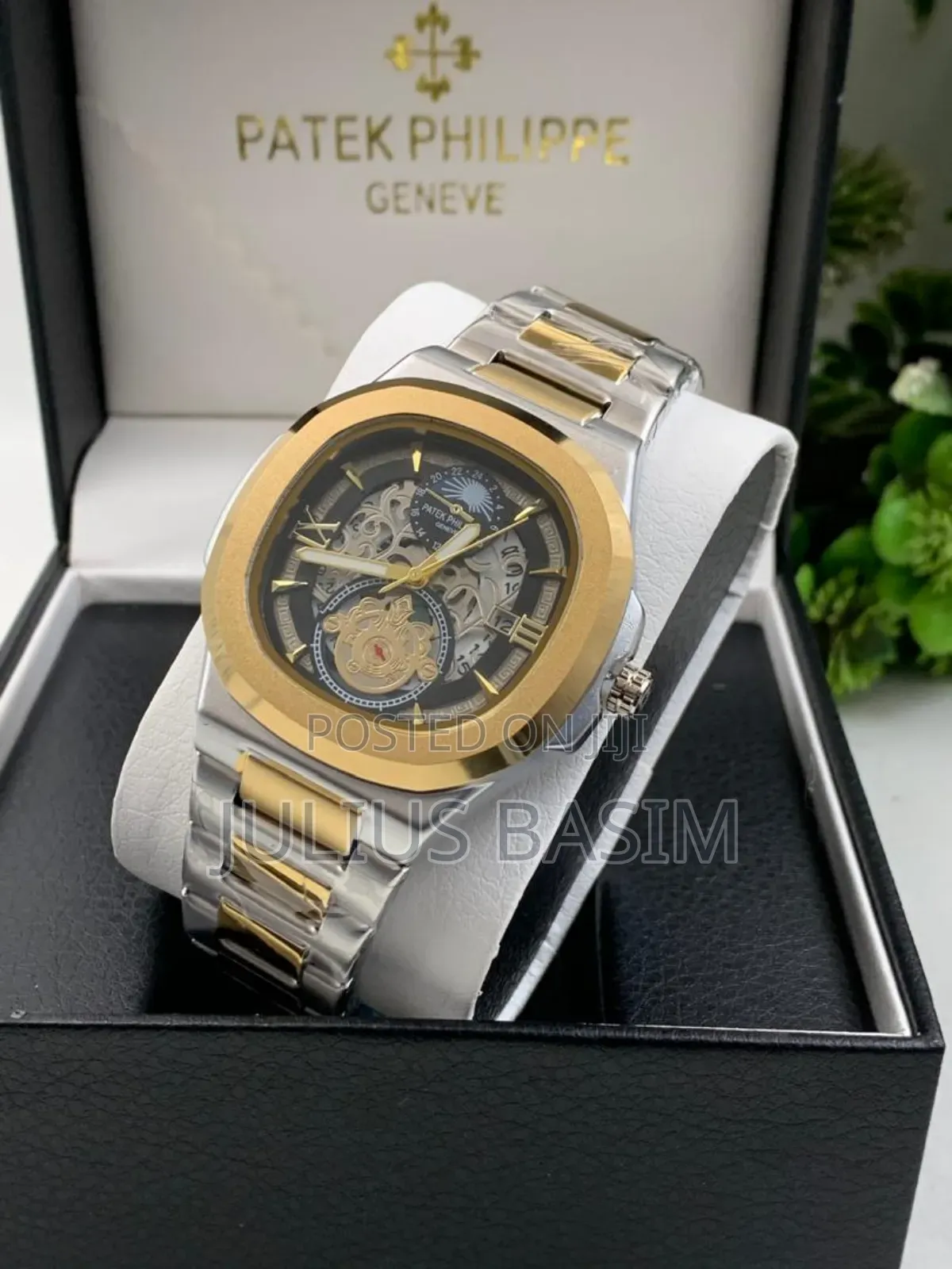 Patek Leather Watch