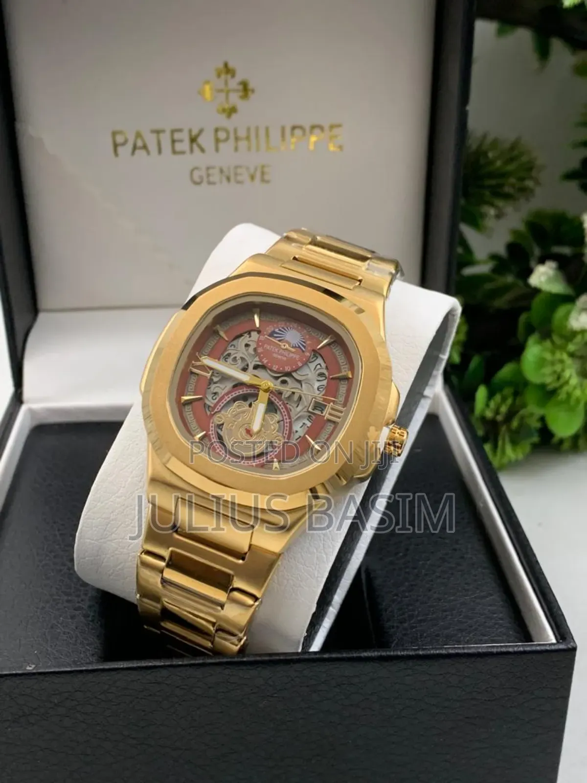 Patek Leather Watch